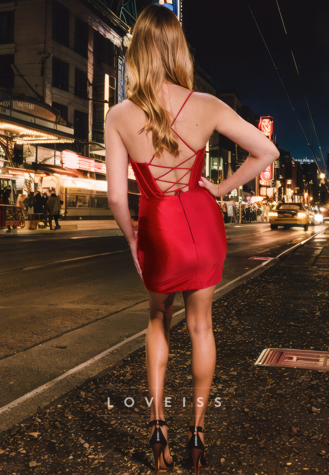Sweetheart Straps Ruched Sleek Sheath Short Homecoming Dress