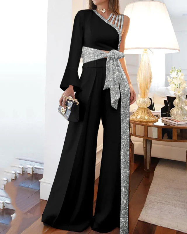 Fashion Elegant Holiday Casual Jumpsuit Women - 01