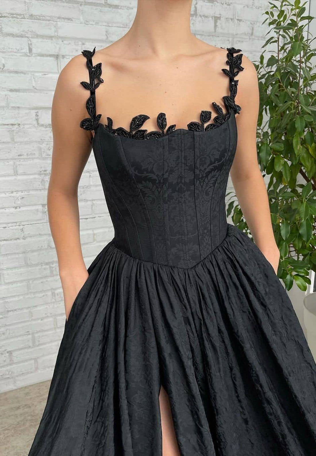 Off-Shoulder Sleeveless Pleated A-Line Prom Dress