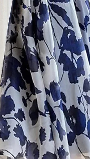 A Line/Princess V-Neck Short Sleeves Mother of the Bride Dresses With Flower & Ruches