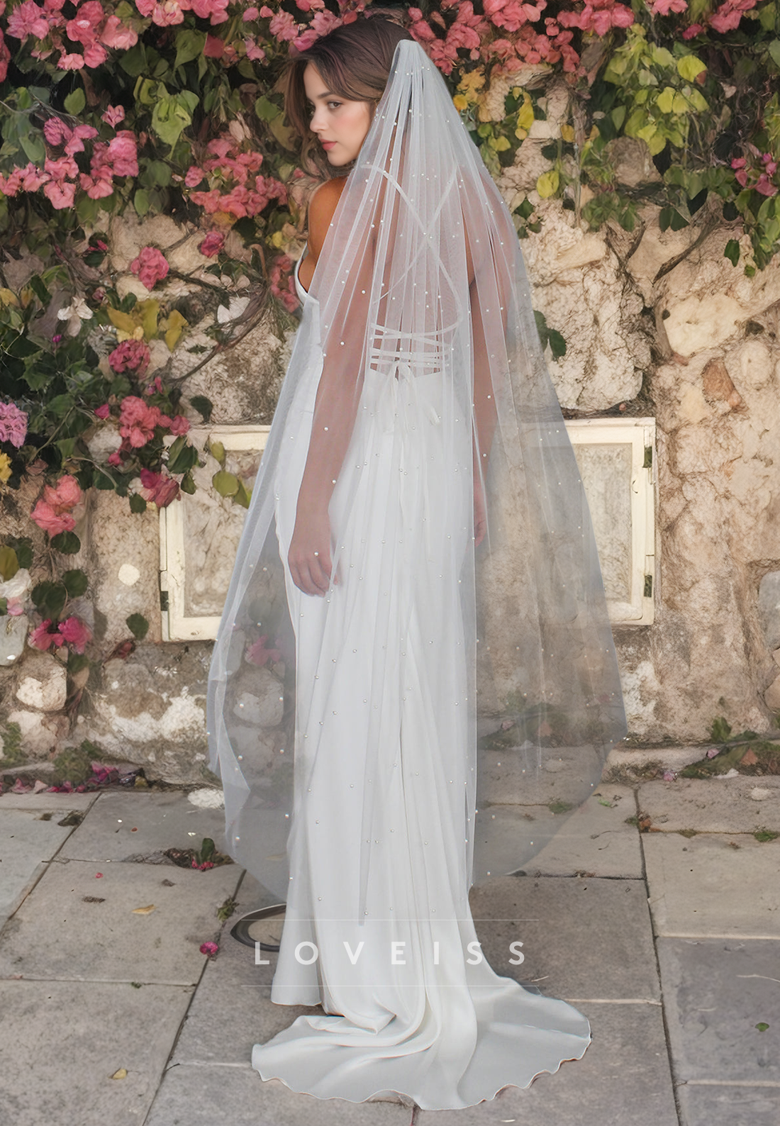 Scoop Straps Sleeveless Sleek Mermaid Beach Wedding Dress