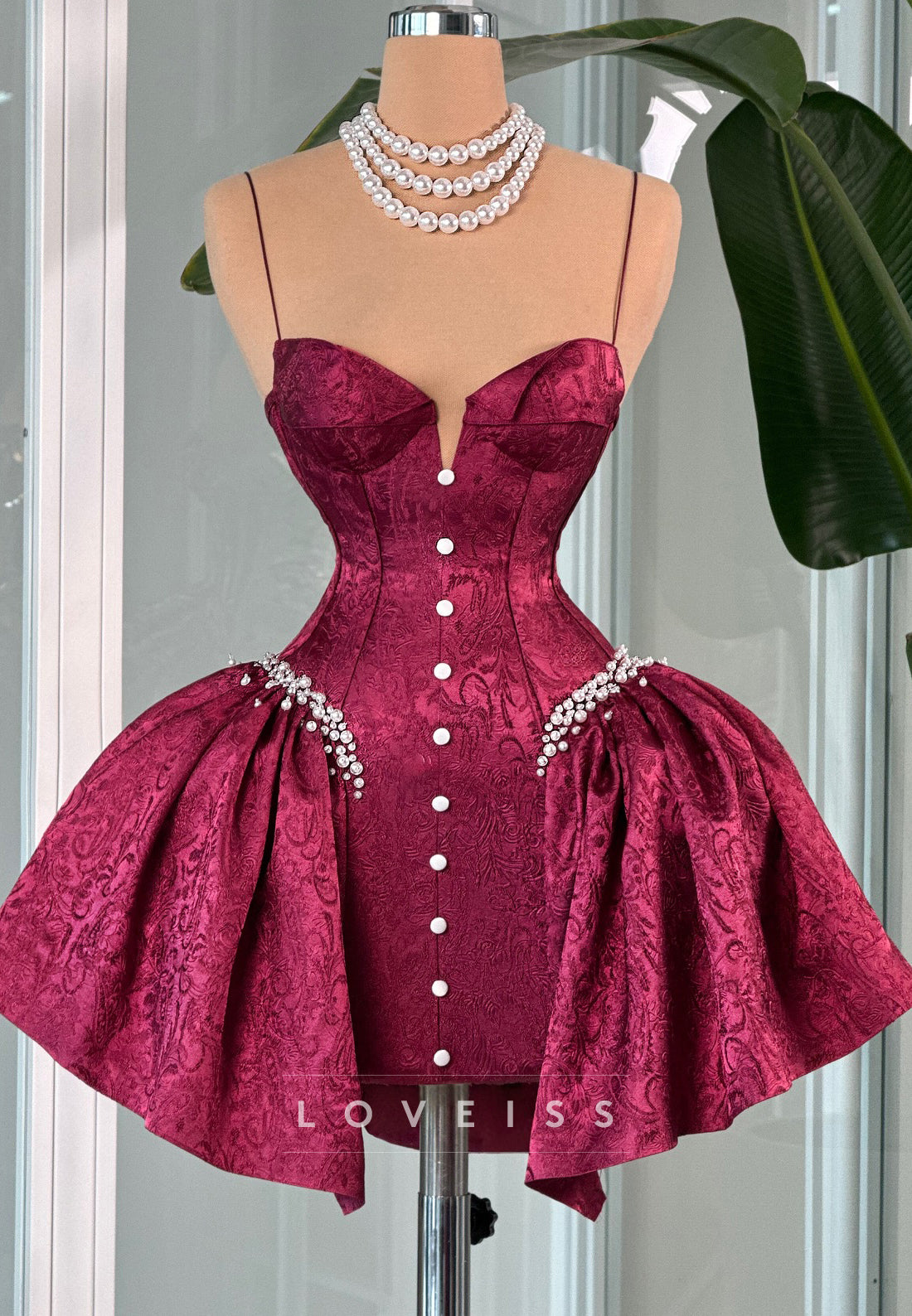 Sweetheart Appliques Spaghetti Straps A--Line Party Homecoming Dress