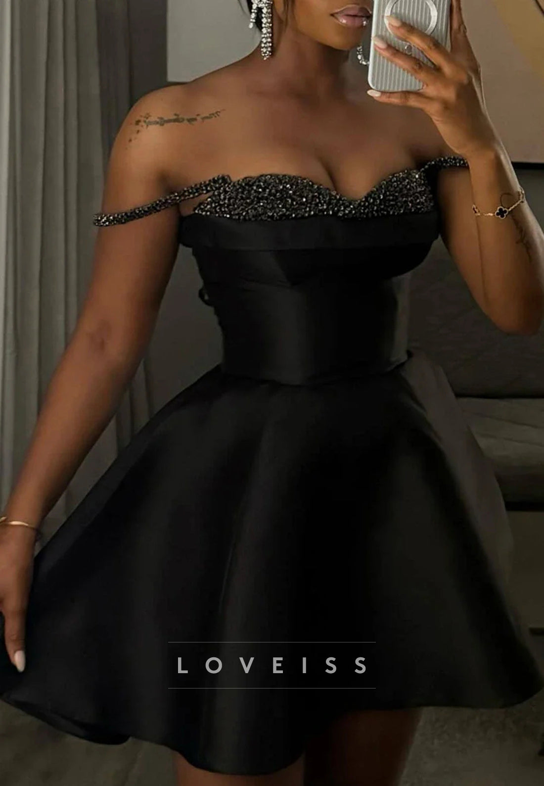 Sweetheart Beaded Pleated Sleek A-Line Party Homecoming Dress