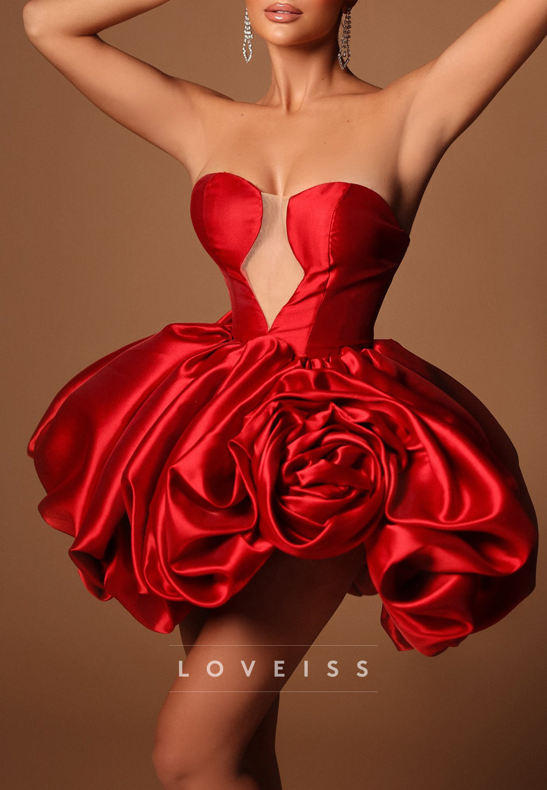 Sweetheart Pleated A-Line Short Party Homecoming Dress