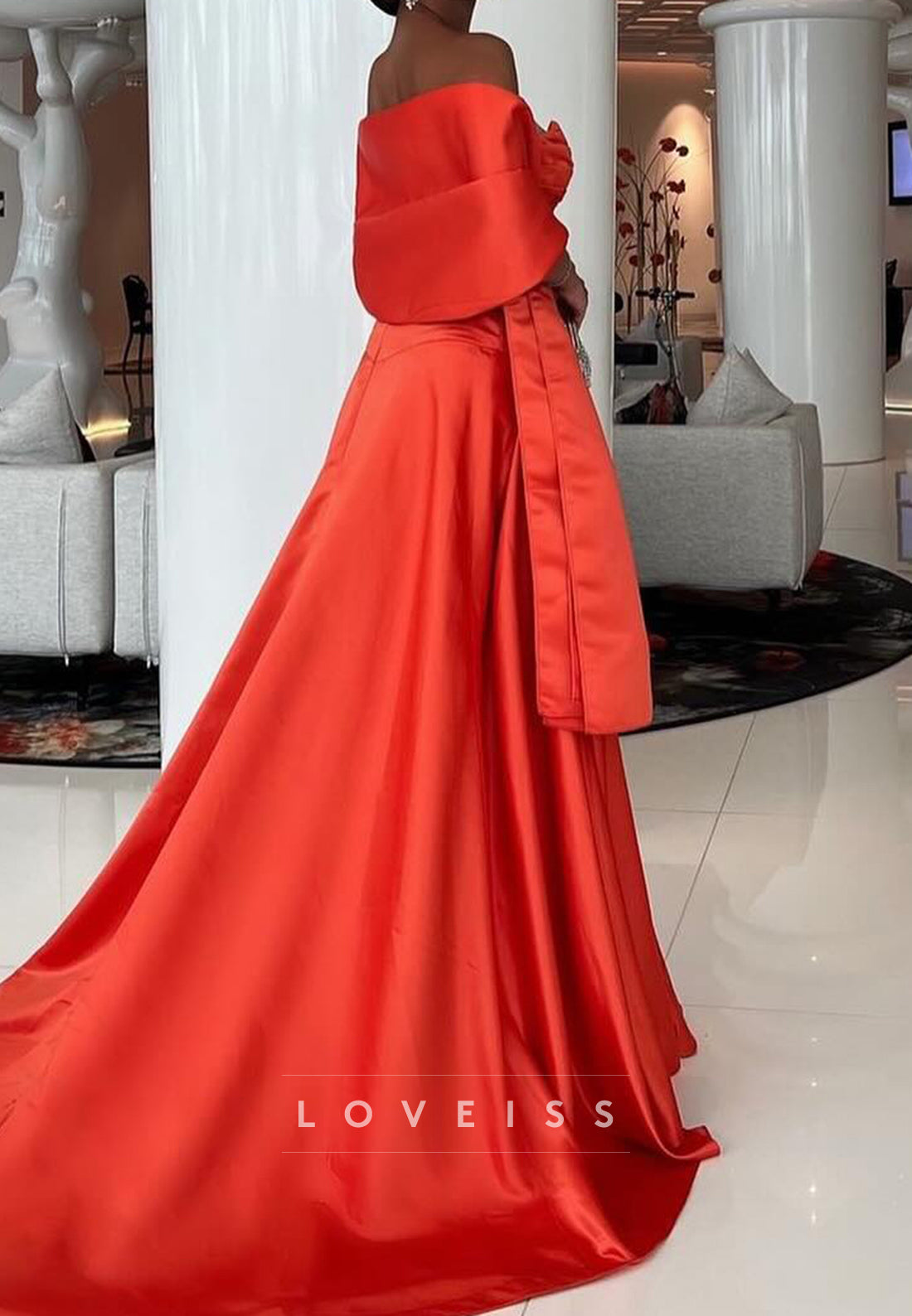 Sweetheart Sleeveless Pleated A-Line Evening Dress