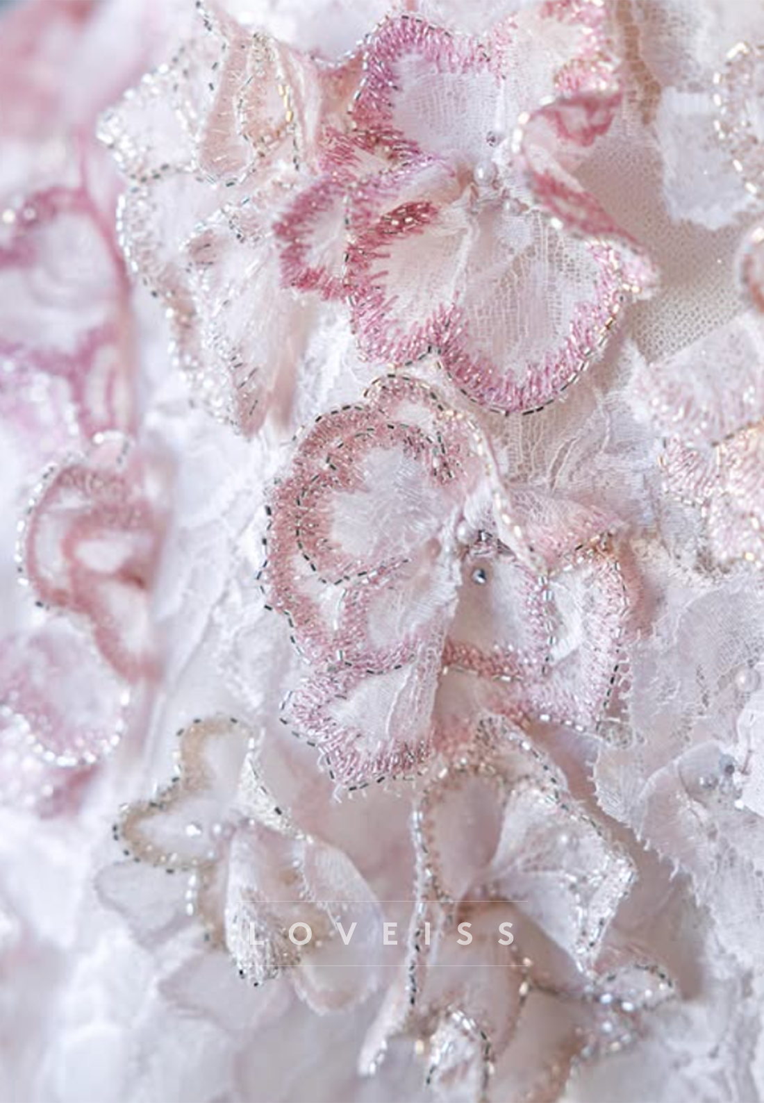 Floral Applique Off-Shoulder Ball Gown