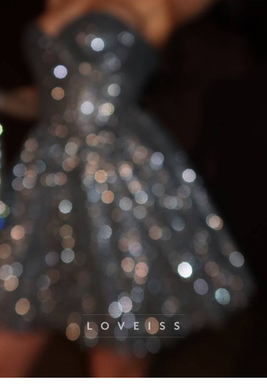 Sparkly Sweetheart Corset A-Line Mini Dress