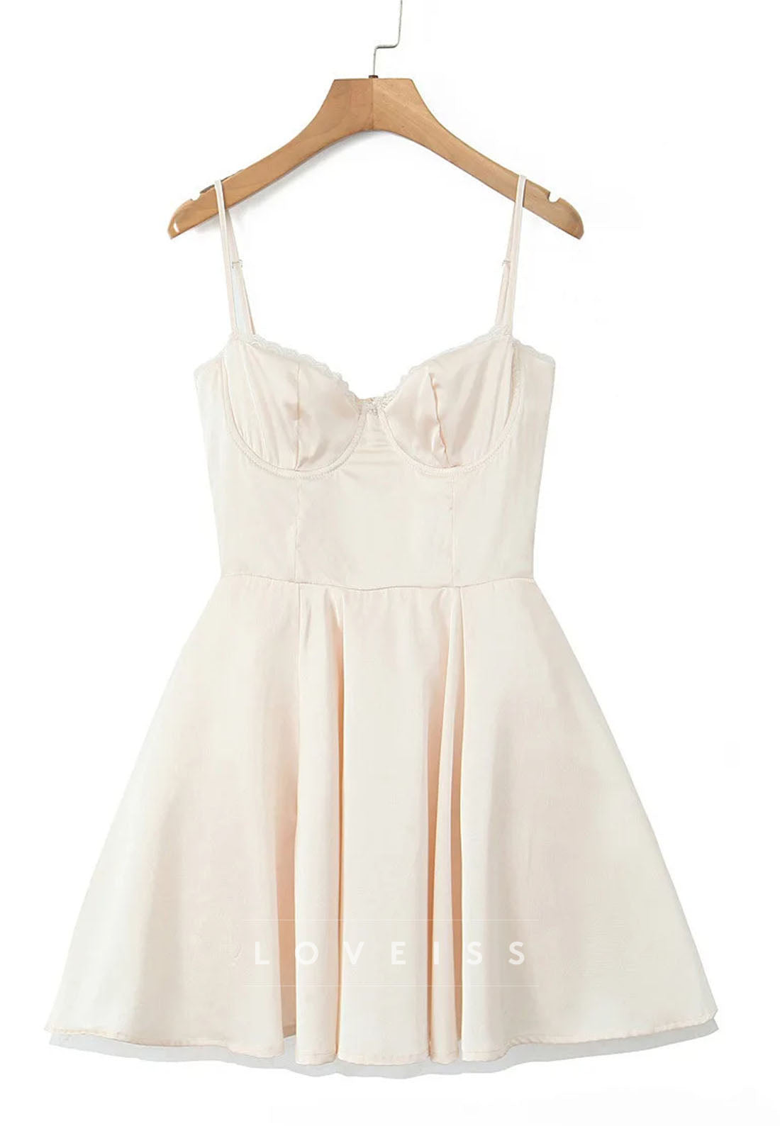 Sweetheart Sleeveless Pleated A-Line Short Homecoming Dress