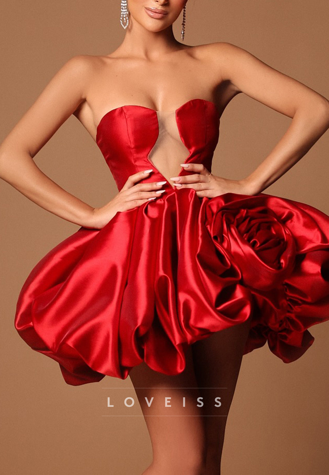 Sweetheart Pleated A-Line Short Party Homecoming Dress