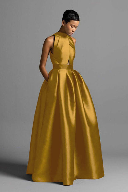 Lussooy Blushing Pink Glamorous Sequins Off the Shoulder Ruffles Prom Dress with Split