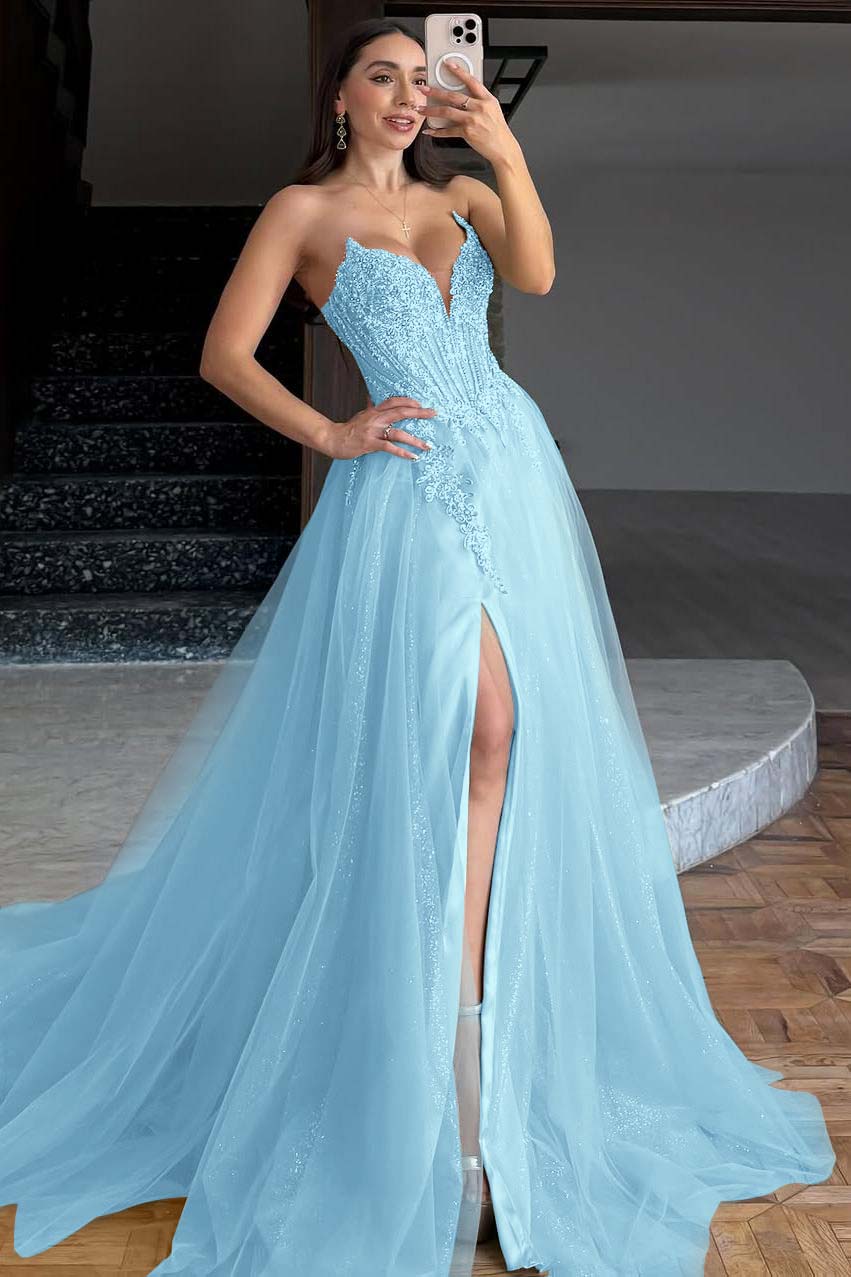 Lussooy Black Shinning Satin Sweetheart Sleeveless Beaded Mermaid Prom Dress with Shawl