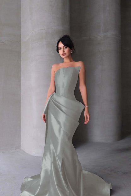 Lussooy Simple Blushing Pink Satin Sleeveless Spaghtti Strap A Line Short Prom Dress