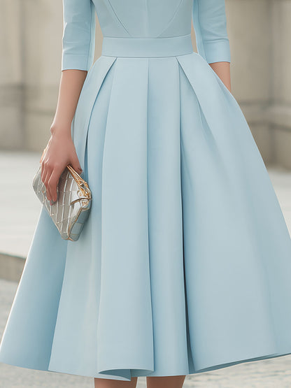 Sophisticated Light Blue Dress – A Statement Piece For Your Wardrobe