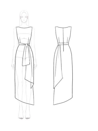 Fall Wedding Guest Dress Purple Sleeveless Draped Waist Midi Dress