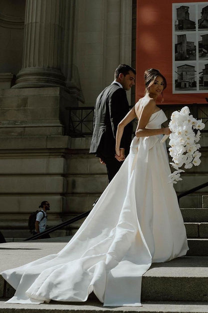 Mermaid Wedding Dresses With Detachable Train