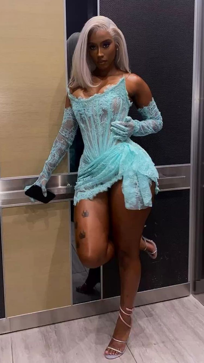 Sexy Lace Homecoming Dress Chic Homecoming Dress