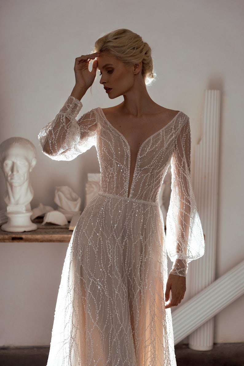 boho summer beach long ivory bride bridal wedding dress plus size adjustable brilliant bridal lace a line tulle open wedding unique bohemian