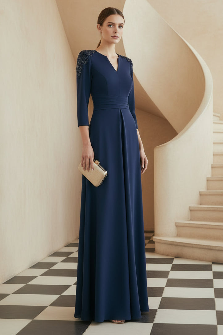 V-Neck Long Sleeves Jumpsuits
