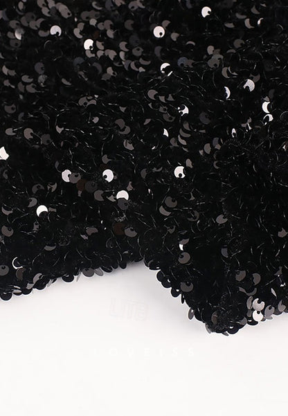 A-Line Asymmetrical Floor Length  Formal Dress Elegant Silky 3_4 Length Sleeve