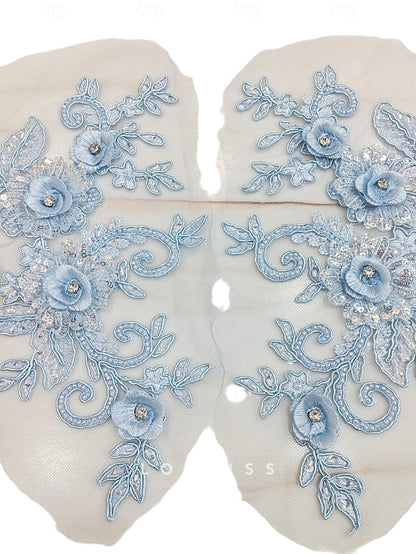 A-Line Floor Length Evening Gown Ball Gown Formal Dress Elegant Long Sleeve