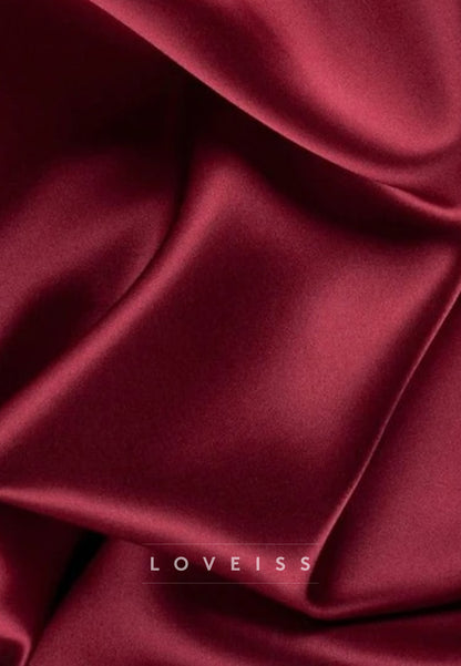 Evening Gown  One Shoulder Formal Wedding Stretch Satin with Ruched Overskirt