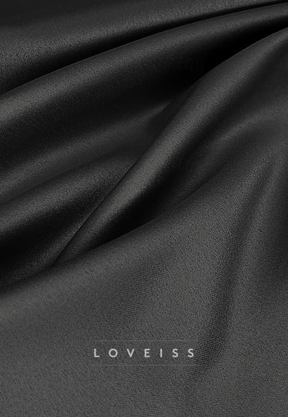 High Neck Long Sleeves Mermaid Evening Dress