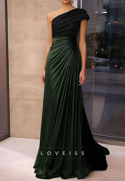 Mermaid Evening Gown Formal Dress Elegant Glittering Celebrity Style Sleeveless