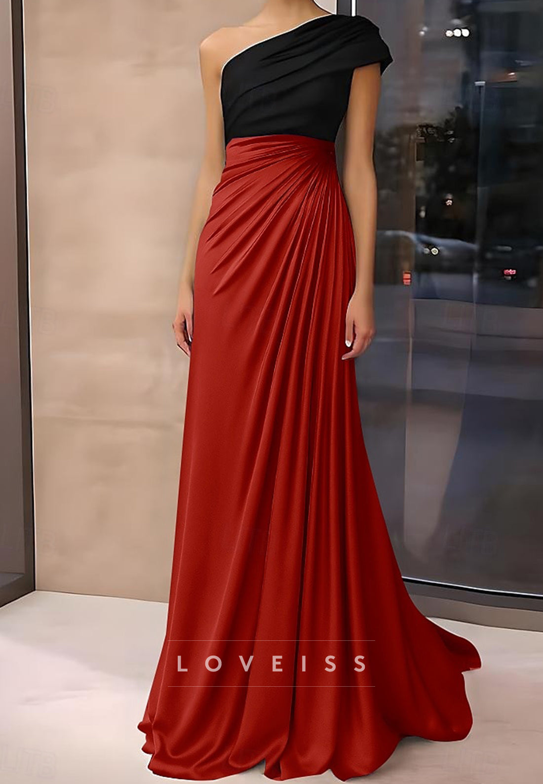 Mermaid Evening Gown Formal Dress Elegant Glittering Celebrity Style Sleeveless
