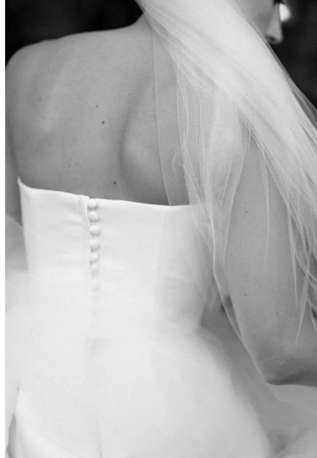 Off-Shoulder Sleek Satin Side Slit A-Line Simple Wedding Dress