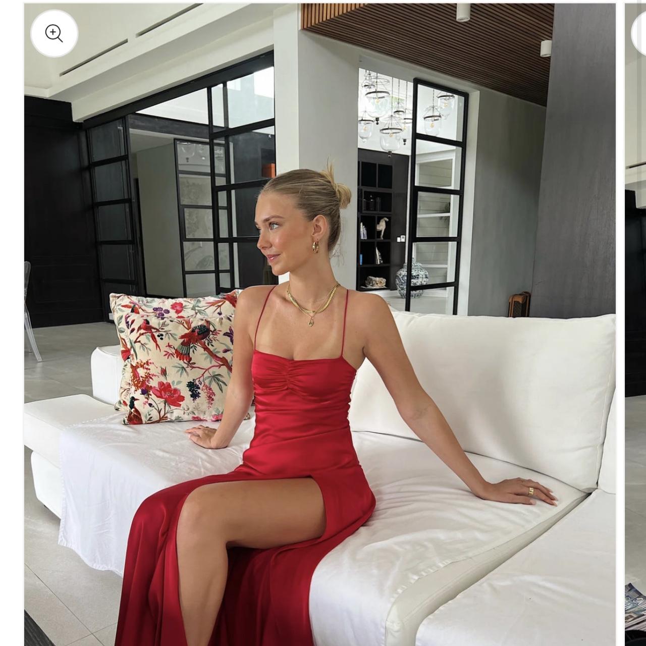 Sexy Mermaid Straps Lilac Slit Long Prom Dress