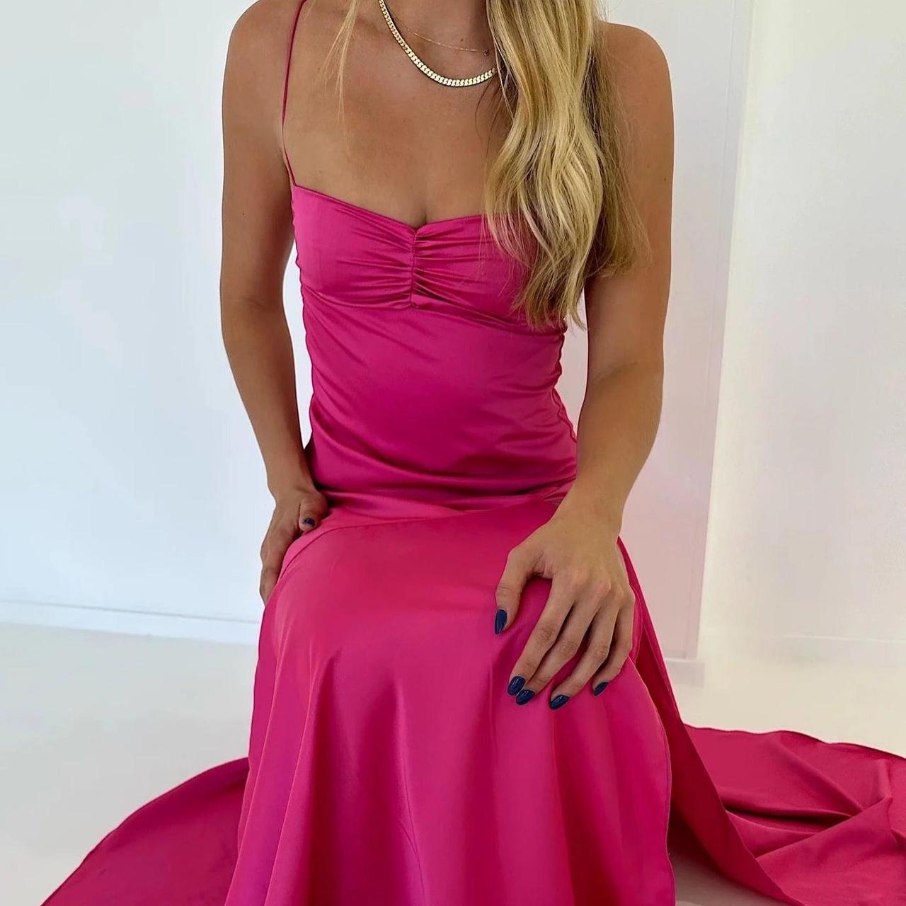 Sexy Mermaid Straps Lilac Slit Long Prom Dress
