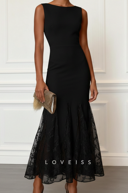 Scoop Sleeveless Mermaid White Wedding Guest Dress