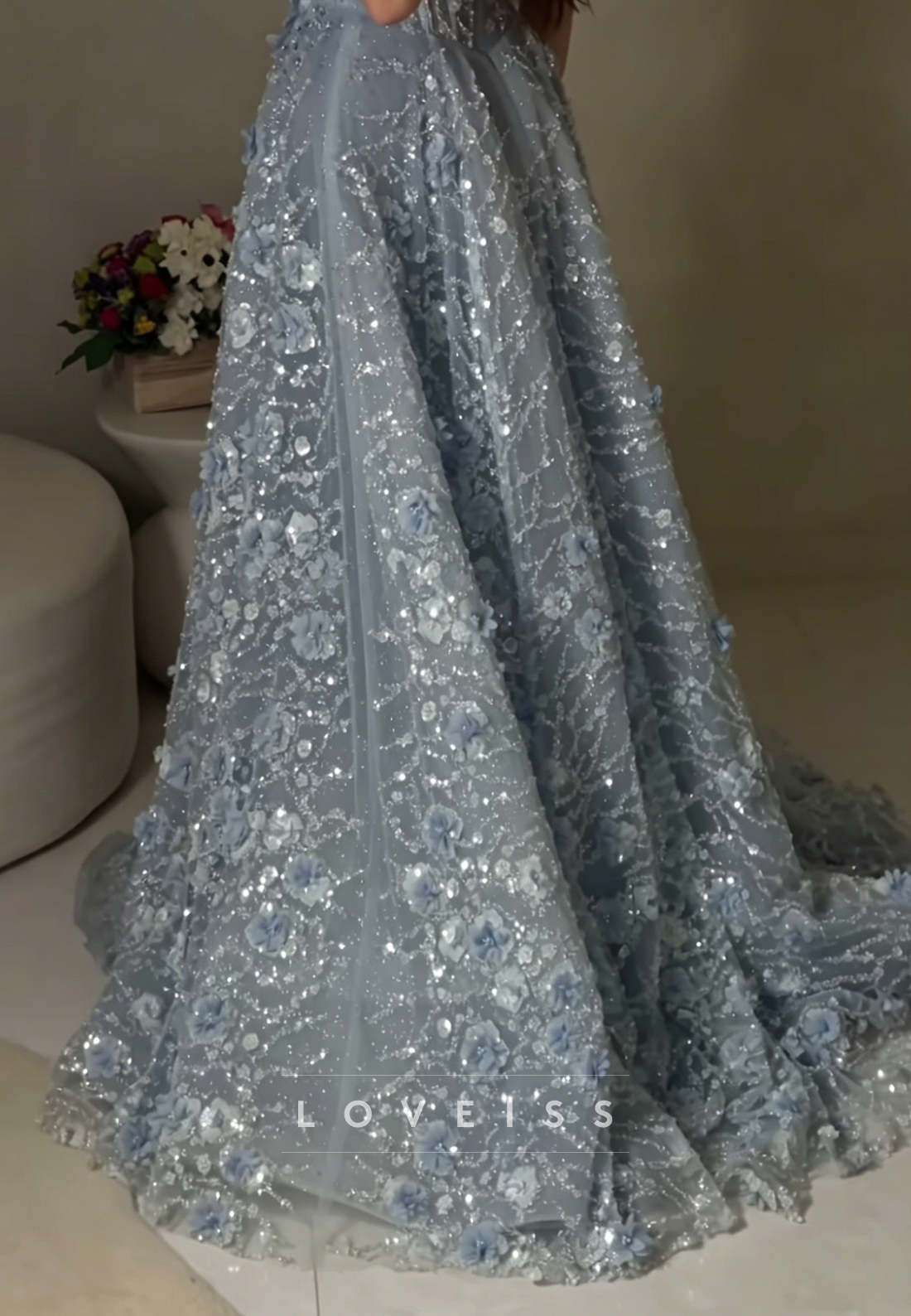 Sweetheart Sleeveless Appliques A-Line Prom Dress