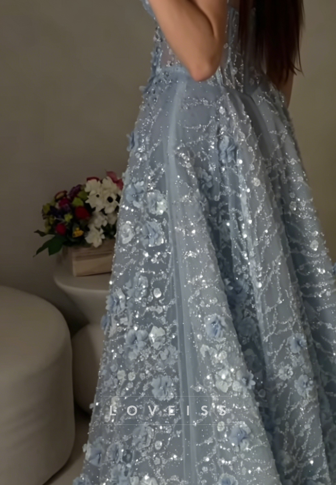 Sweetheart Sleeveless Appliques A-Line Prom Dress