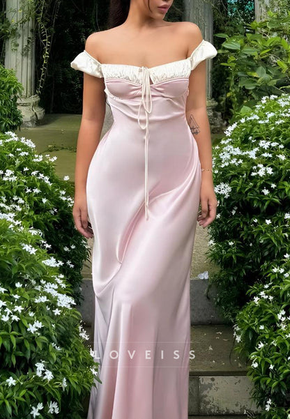 Sweetheart Sleeveless Sleek Mermaid  Simple Prom Dress