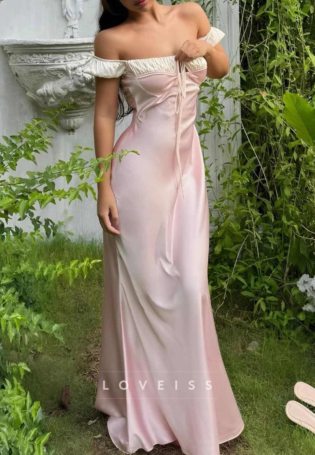 Sweetheart Sleeveless Sleek Mermaid  Simple Prom Dress