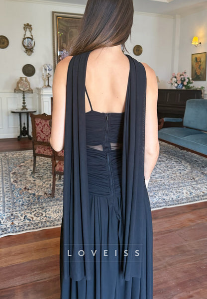 Sweetheart Spaghetti Straps A-Line Simple Prom Dress