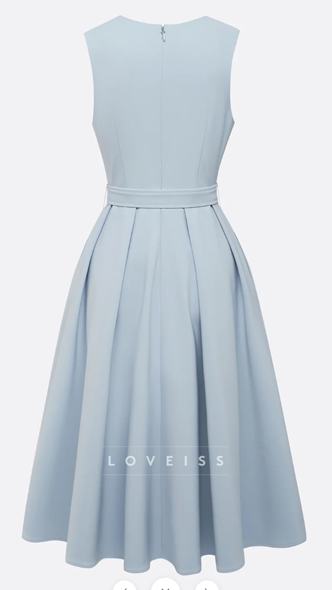 V-Neck Appliques A-Line Wedding Guest Dress