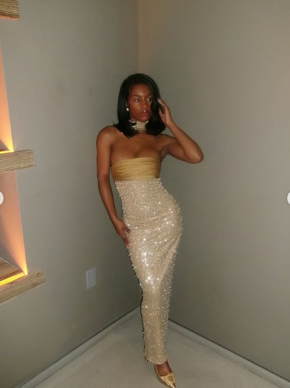 Pretty Mermaid Strapless Long Yellow Sequin Satin Party Dresses Prom Dresses