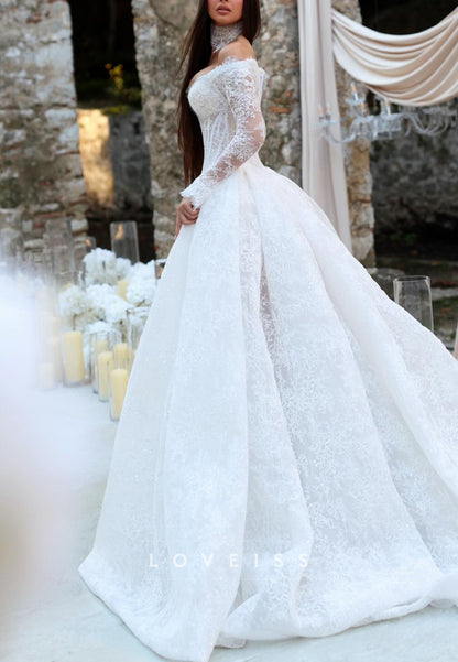 Corset Lace Ball Gown Wedding Dress