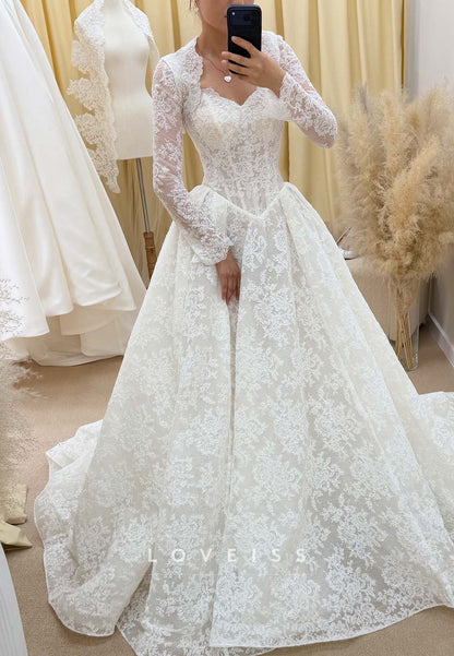 Lace Ball Gown Wedding Dress with Jacket