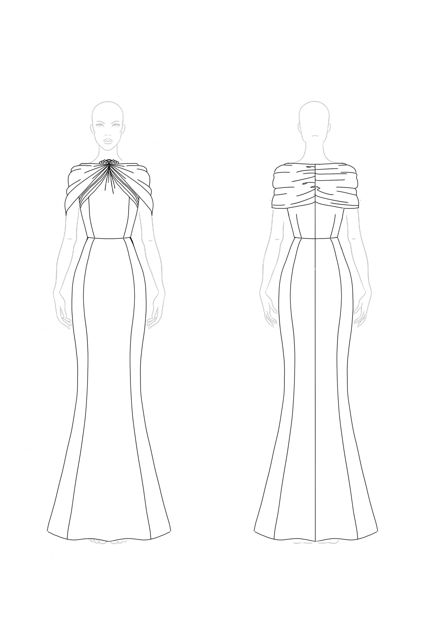 Wedding Guest Formal Dress Light Blue Crystal Embellished Maxi Dress