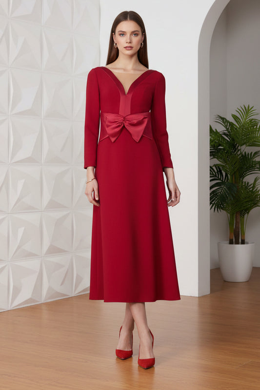 Mother of the Bride Dress with Bow