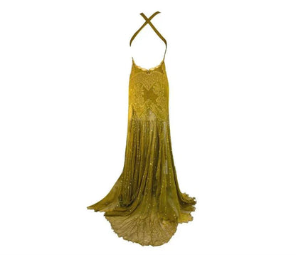 Sexy Mermaid Spaghetti Straps Lace Prom Dress Birthday Outfit